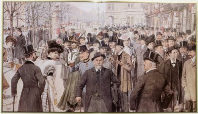The Ringstrasse, Vienna by Theodore Zasche